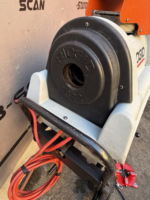 RIDGID 1822 Automatic Pipe Threader 110V, Folding Cart 815a Die 1224, 300, 535