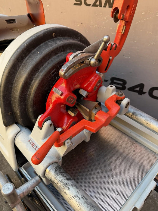 RIDGID 1822 Automatic Pipe Threader 110V, Folding Cart 815a Die 1224, 300, 535