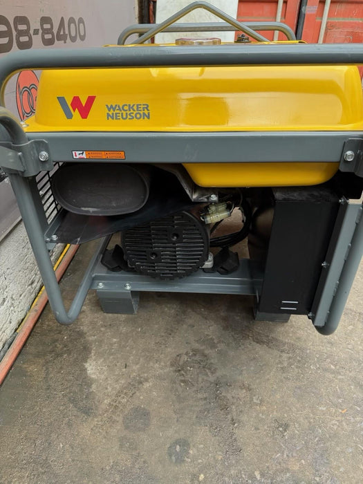 2021 Wacker Neuson GPS9700A 9,700W Portable Generator Honda Gas Genset 45HRS