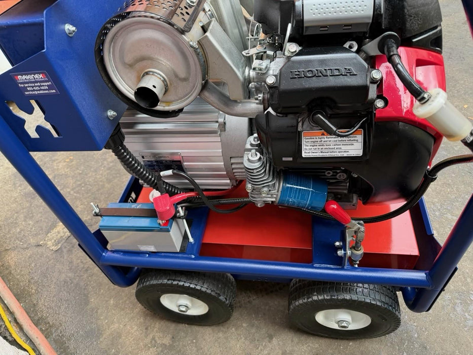 2022 Makinex GEN-16P-US-240 Portable 3-Phase Generator 16kW Gasoline Honda GX690