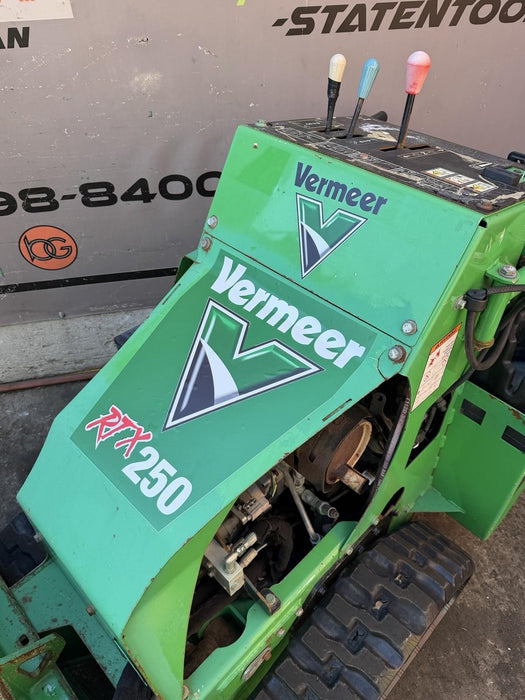 Vermeer RTX250 Self-Propelled Walk Behind 36” Trencher 422HRS 2017 Model