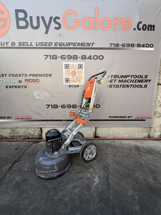 Husqvarna PG450 Concrete Floor Grinder 2022 277HRS DUST GUARD AND DISCS INCLUDED