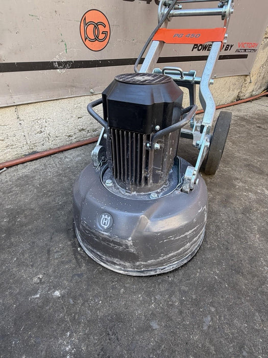 Husqvarna PG450 Concrete Floor Grinder 2022 277HRS DUST GUARD AND DISCS INCLUDED