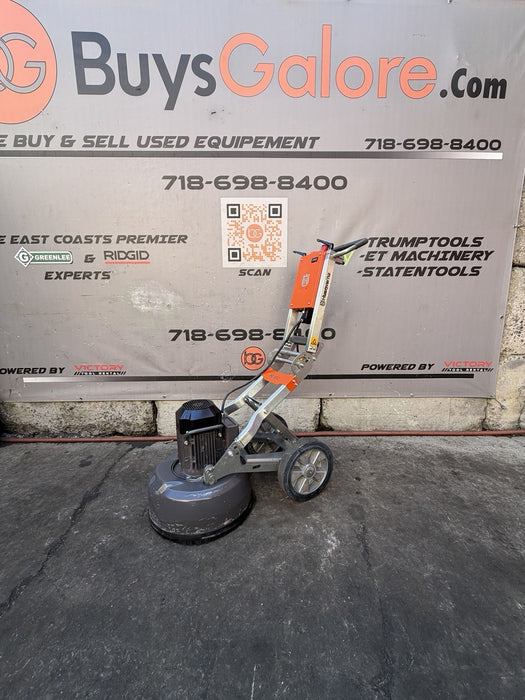 Husqvarna PG450 Concrete Floor Grinder 2022 154HRS DUST GUARD AND DISCS INCLUDED