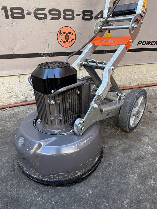Husqvarna PG450 Concrete Floor Grinder 2022 154HRS DUST GUARD AND DISCS INCLUDED — photo 3