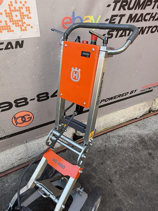 Husqvarna PG450 Concrete Floor Grinder 2022 154HRS DUST GUARD AND DISCS INCLUDED