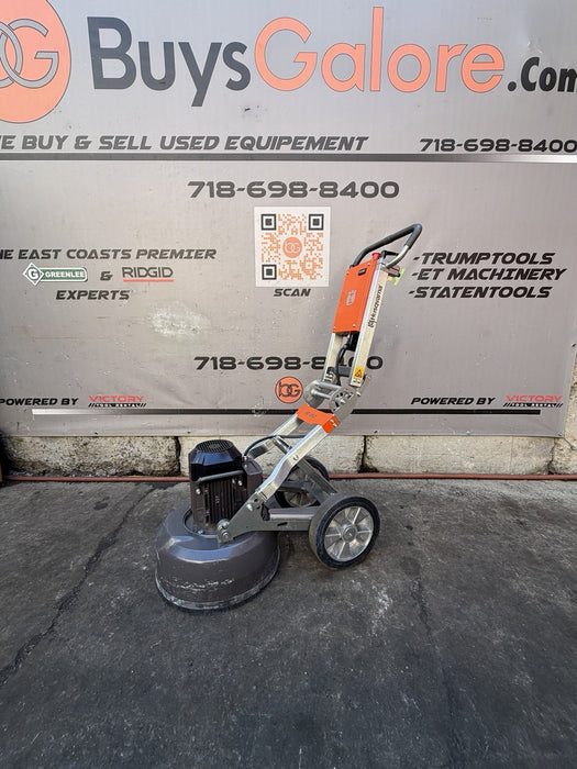 Husqvarna PG450 Concrete Floor Grinder 2022 87HRS DUST GUARD AND DISCS INCLUDED