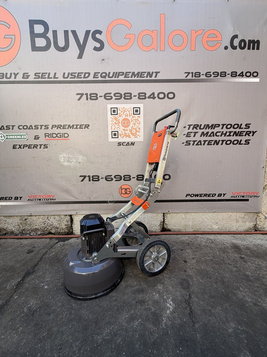 Husqvarna PG450 Concrete Floor Grinder 2022 6HRS DUST GUARD AND DISCS INCLUDED