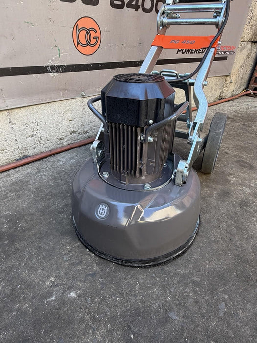 Husqvarna PG450 Concrete Floor Grinder 2022 6HRS DUST GUARD AND DISCS INCLUDED