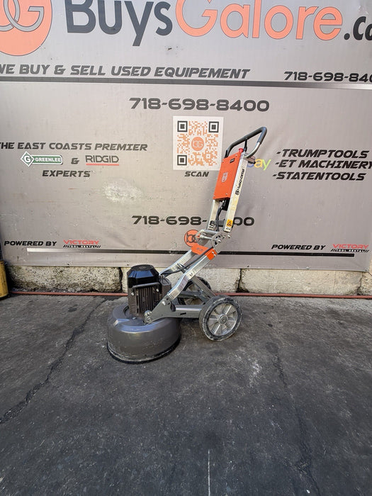 Husqvarna PG450 Concrete Floor Grinder 2022 171HRS DUST GUARD AND DISCS INCLUDED
