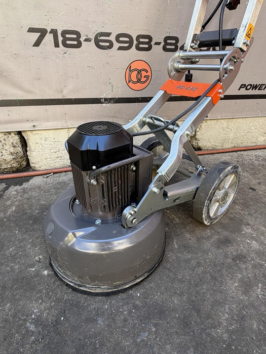 Husqvarna PG450 Concrete Floor Grinder 2022 171HRS DUST GUARD AND DISCS INCLUDED