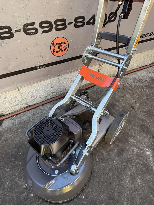 Husqvarna PG450 Concrete Floor Grinder 2022 171HRS DUST GUARD AND DISCS INCLUDED