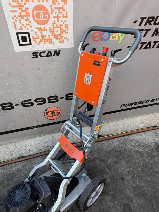 Husqvarna PG450 Concrete Floor Grinder 2021 45HRS DUST GUARD AND DISCS INCLUDED