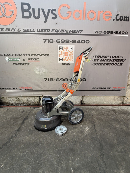 Husqvarna PG450 Concrete Floor Grinder 2021 108HRS DUST GUARD AND DISCS INCLUDED