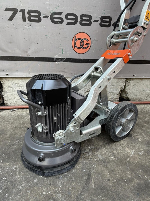 HUSQVARNA PG280 Concrete Grinder Walk-Behind Single-Disc 120V 2021 7HRS DEMO
