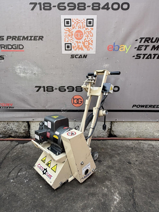 Edco CPM-8 Concrete Scarifier Grinder Electric Motor Works Fine Mint Shape 220V