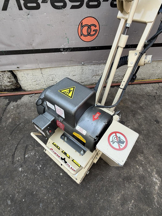 Edco CPM-8 Concrete Scarifier Grinder Electric Motor Works Fine Mint Shape 220V