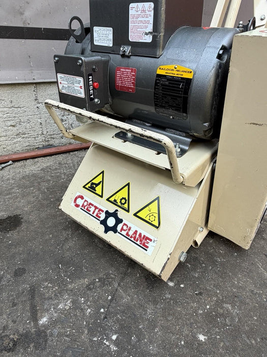 Edco CPM-8 Concrete Scarifier Grinder Electric Motor Works Fine Mint Shape 220V