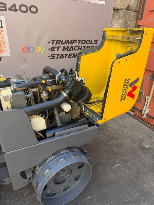 2020 Wacker Neuson RTSC3 Remote Control Trench Compactor Roller 420 Hours