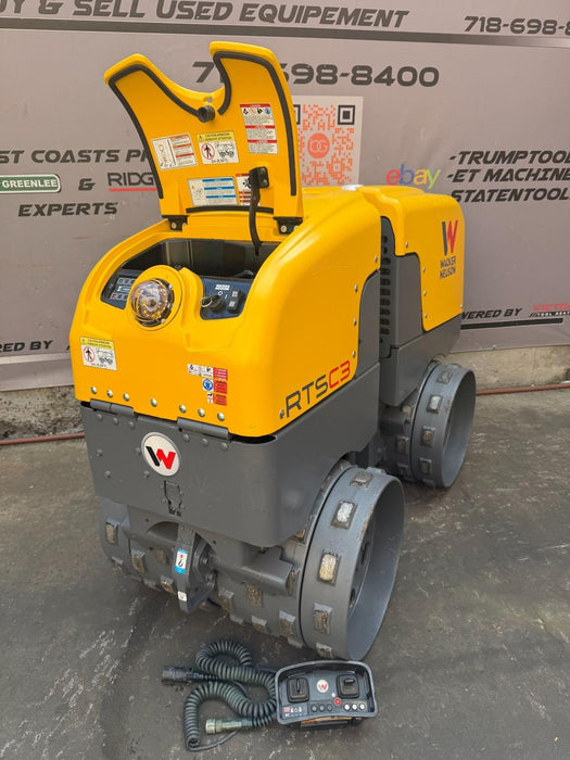2020 Wacker Neuson RTSC3 Remote Control Trench Compactor Roller 420 Hours