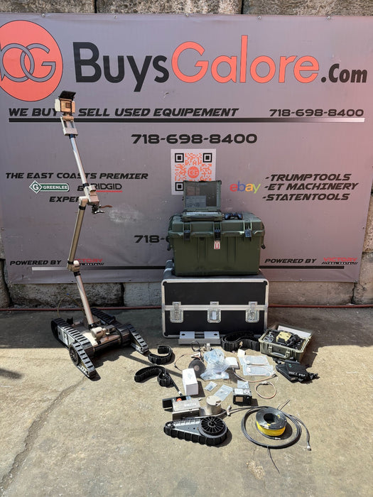 iRobot Packbot MtRS 510 MK1 MOD 1 Multi Mission Robot Complete Working Set VIDEO