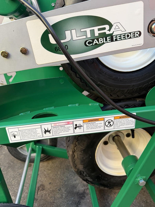 Greenlee 6810 Ultra Cable Feeder Tugger Cable Puller 6805 UT10 UT8 *GREAT SHAPE*
