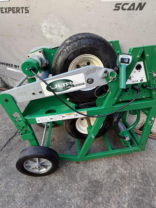 Greenlee 6810 Ultra Cable Feeder Tugger Cable Puller 6805 UT10 UT8 *GREAT SHAPE*