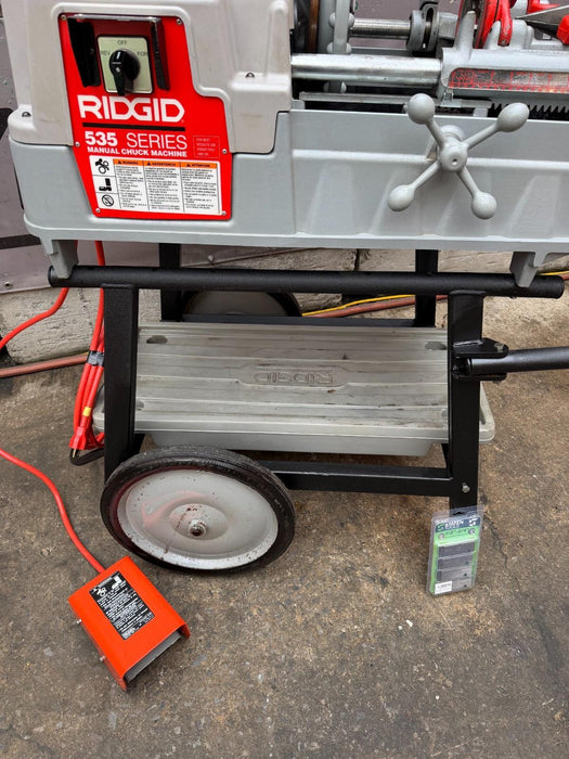 RIDGID 535 PIPE THREADER V3 1/2"-2" THREADING MACHINE  811A DIE