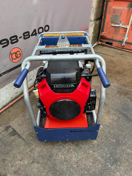 2018 Makinex GEN 16 - 240 3-Phase Generator 16kW Honda GX690 570 hr VIDEO