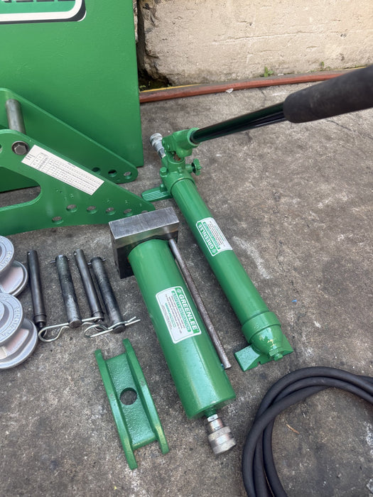 Greenlee 880 1/2 to 2-inch Rigid Pipe Bender  Works Fine.  #2 — photo 4