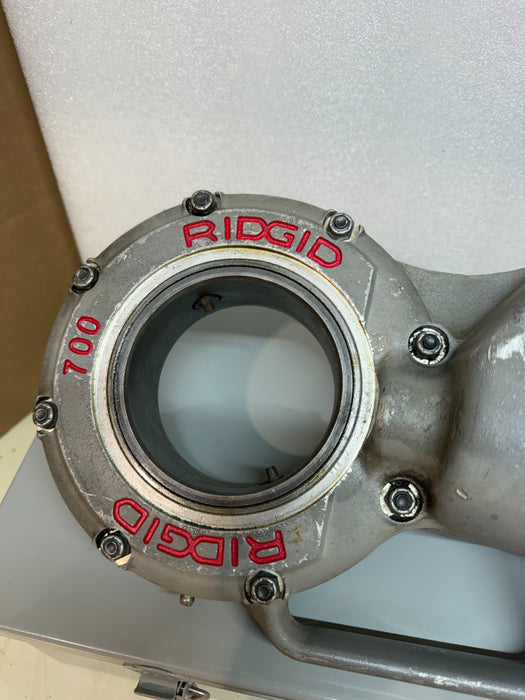 RIDGID 700 Pipe Threader w/ 12-R Die Set & "BRAND NEW" Metal Case (100% TESTED)