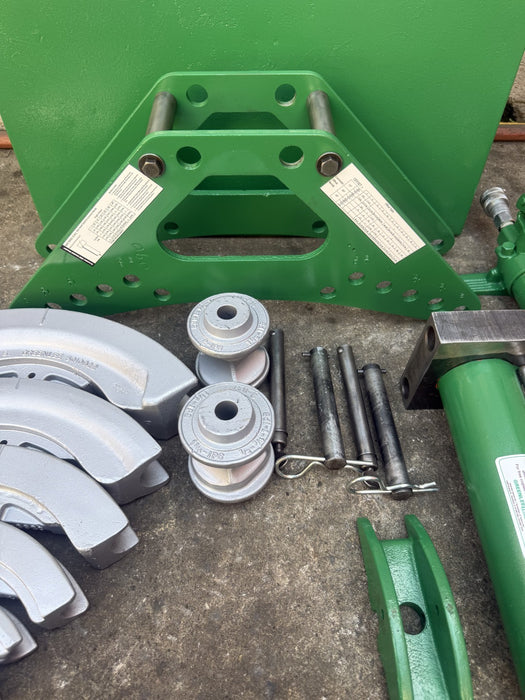 Greenlee 880 1/2 to 2-inch Rigid Pipe Bender  Works Fine.  #2 — photo 3