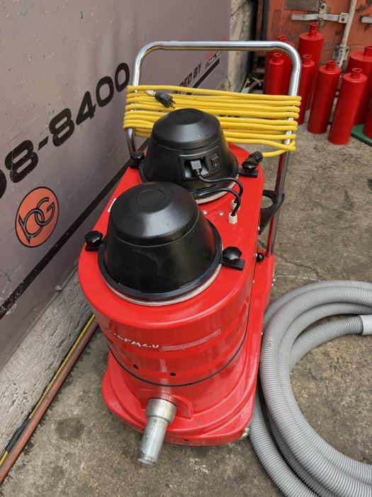 Edco Vortex 200 CFM HEPA 2.0 WNS2220 Vacuum 2″ Diameter Hose Included