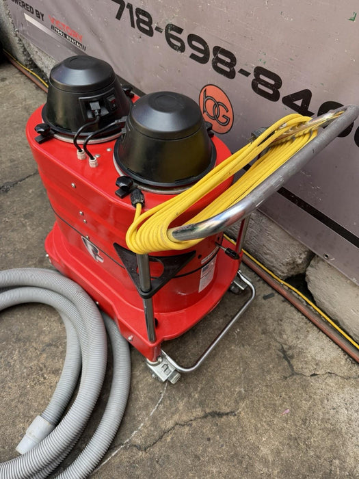 Edco Vortex 200 CFM HEPA 2.0 WNS2220 Vacuum 2″ Diameter Hose Included