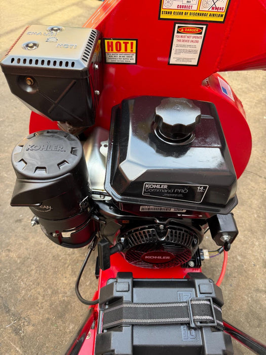 Meyer Versa Vac Insulation Vacuum 14HP Kohler Motor Works Great GRJ400 colonial