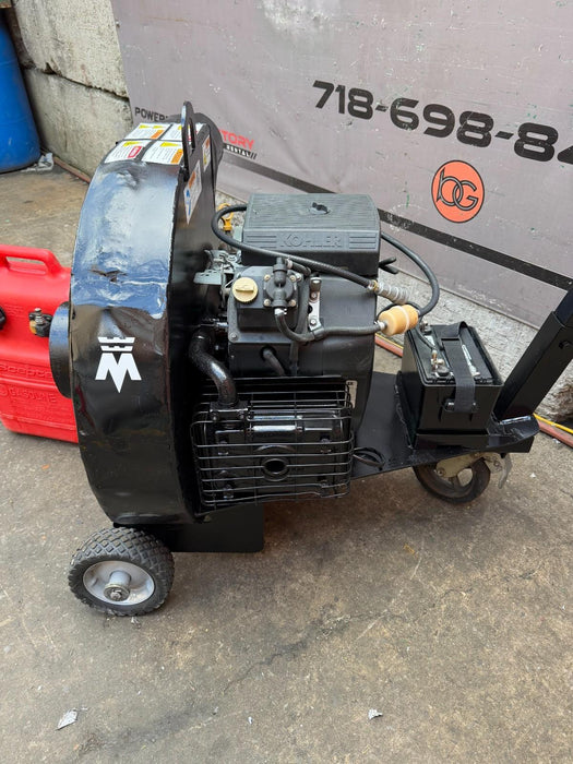 Meyer Versa Vac Insulation Vacuum 19HP Kohler Motor Works Great !