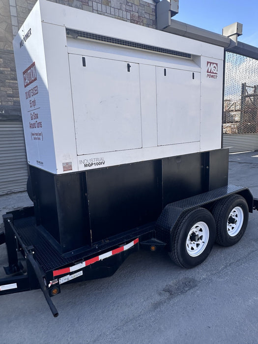 Multiquip MQ 100KW Towable Diesel Generator - MQP100IV 120/240 Only 95 Hrs 2007