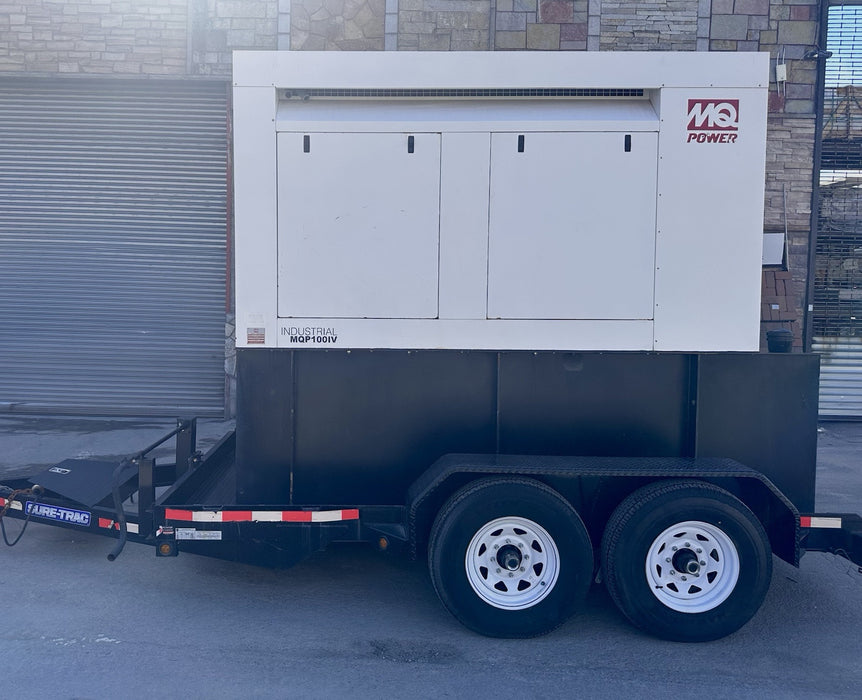 Multiquip MQ 100KW Towable Diesel Generator - MQP100IV 120/240 Only 95 Hrs 2007