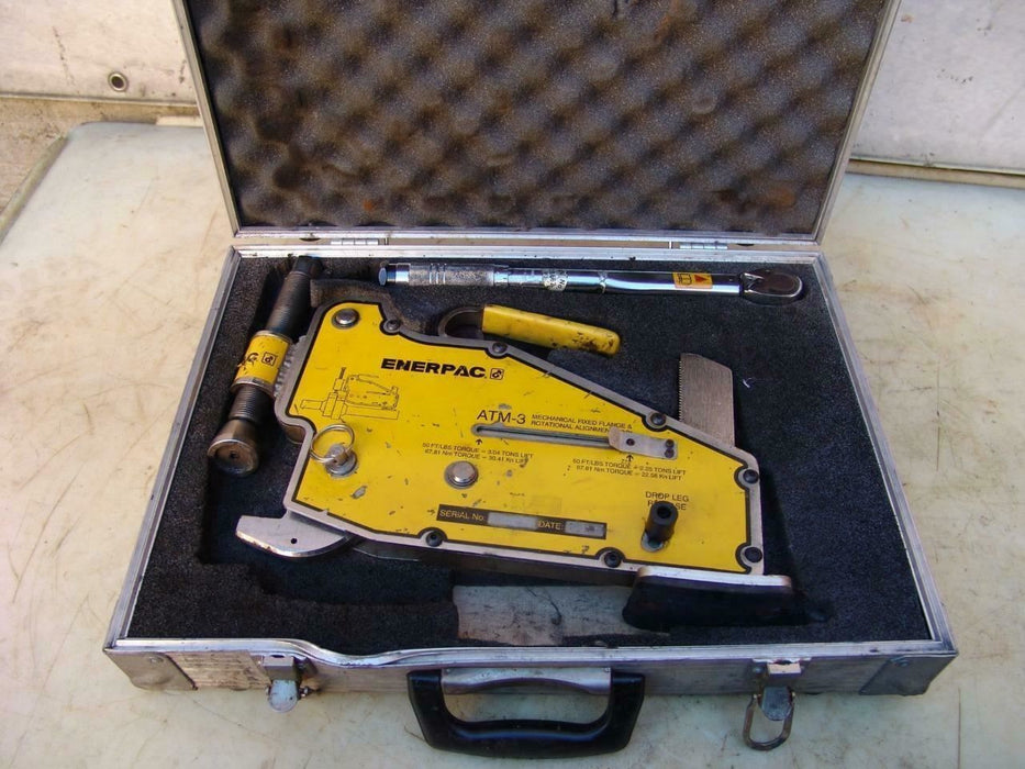 Enerpac ATM-3 Hydraulic Fixed Flange and Rotational Alignment Tool ATM3   #2