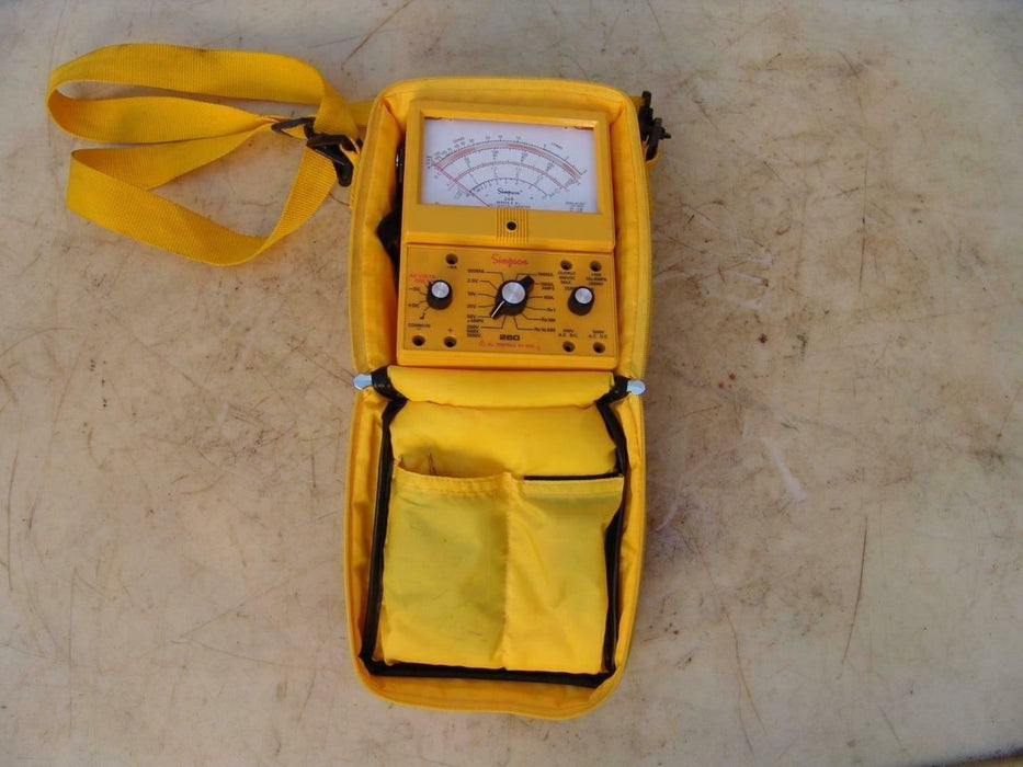 Simpson Electric 260 Multimeter Meter Works Fine