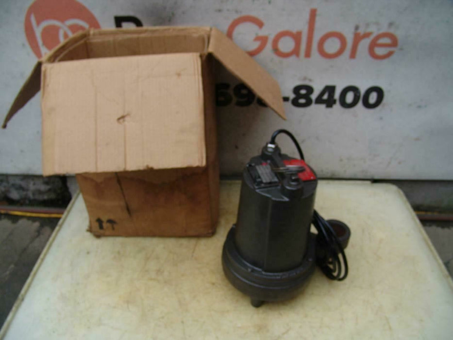 Teel Submersible Sump Pump 4NW99 1 HP 230 volts 1 phase Brand New