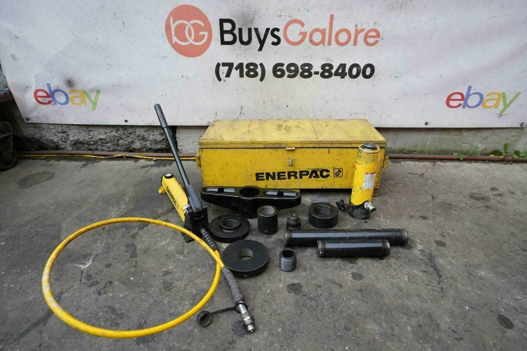 Enerpac 15 Ton Maintenance Set Hydraulic Cylinder Pump  Works Well