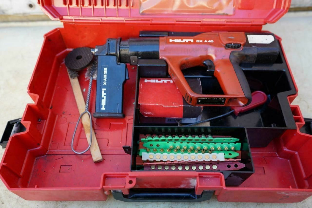 Hilti DX A 40 Powder Actuated Nail Stud Gun  Works Well   #2