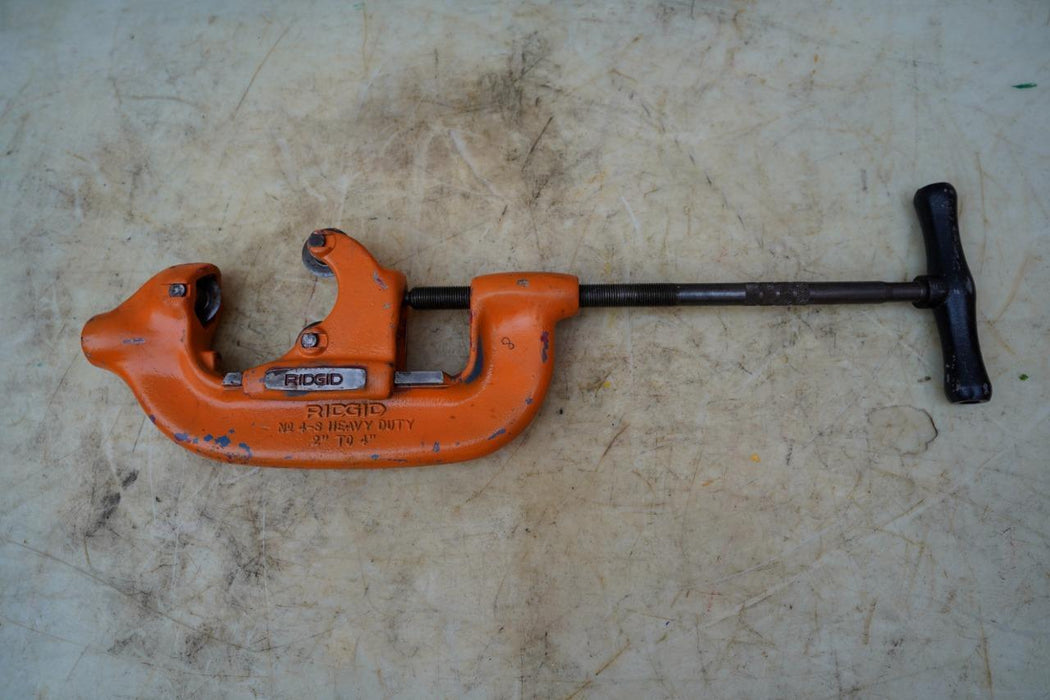 Ridgid Pipe Cutters 4S  2  to 4 inches Works Fine #8