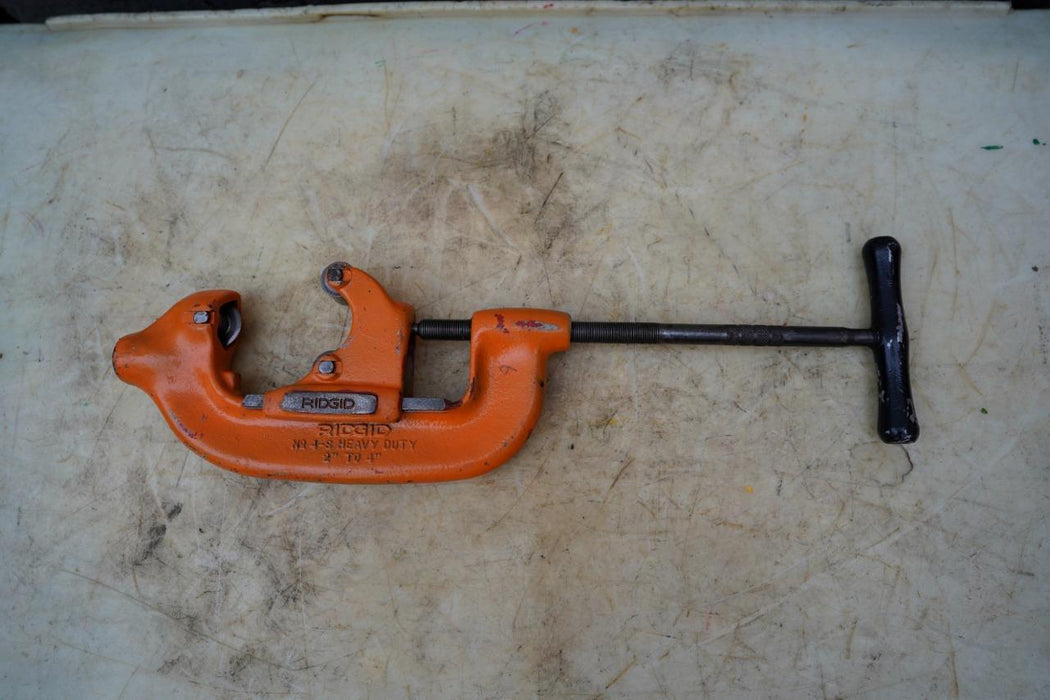 Ridgid Pipe Cutters 4S  2  to 4 inches Works Fine #9