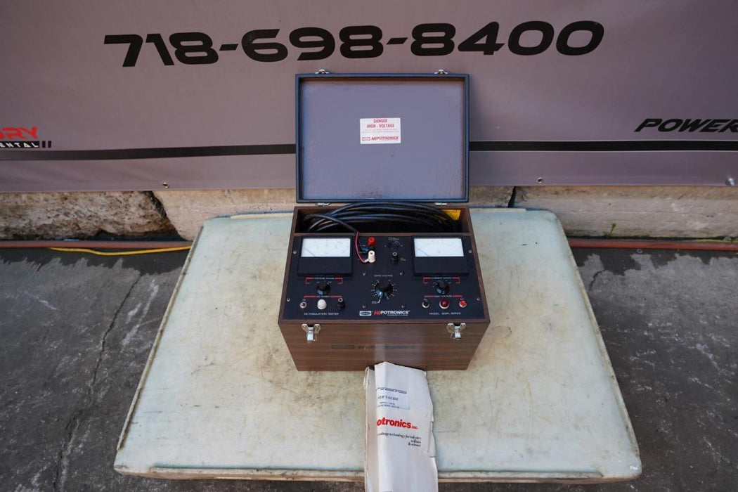 Hubbell HiPotronics Hipot Model 800PL Insulation Tester Nice Unit