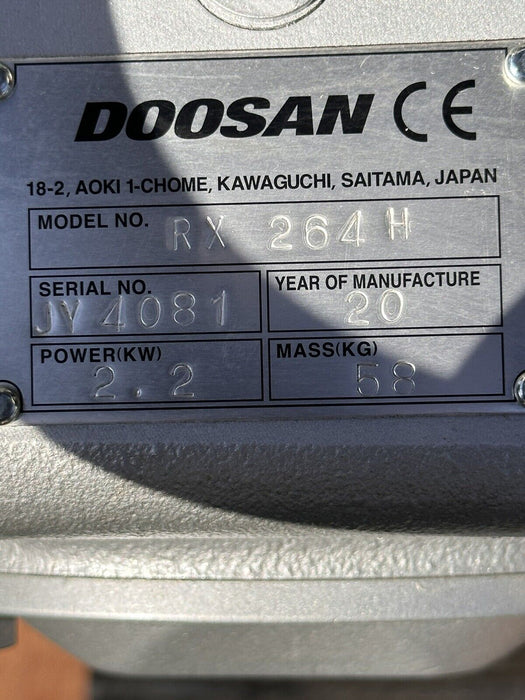 2020 Doosan RX-264H Rammer Jumping Jack, Honda GX100, 125lb No Oil Mixing New #4