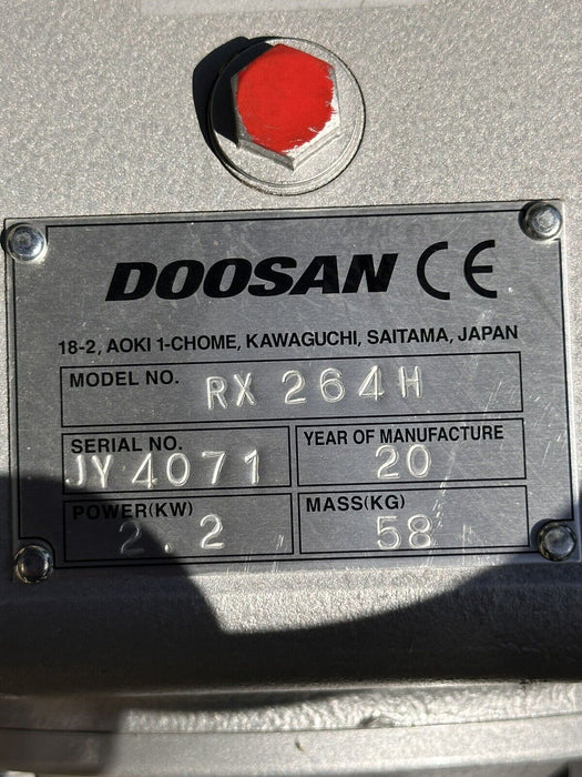 2020 Doosan RX-264H Rammer Jumping Jack, Honda GX100, 125lb No Oil Mixing New #6