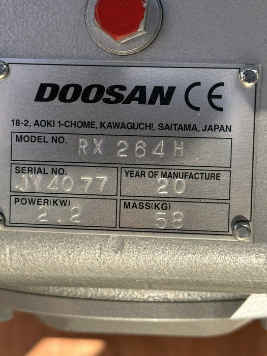 2020 Doosan RX-264H Rammer Jumping Jack, Honda GX100, 125lb No Oil Mixing New #7