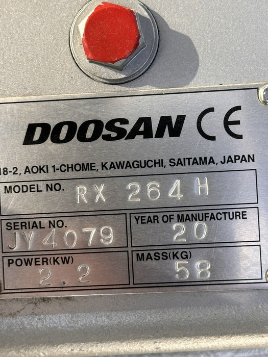 2020 Doosan RX-264H Rammer Jumping Jack, Honda GX100, 125lb No Oil Mixing New #9